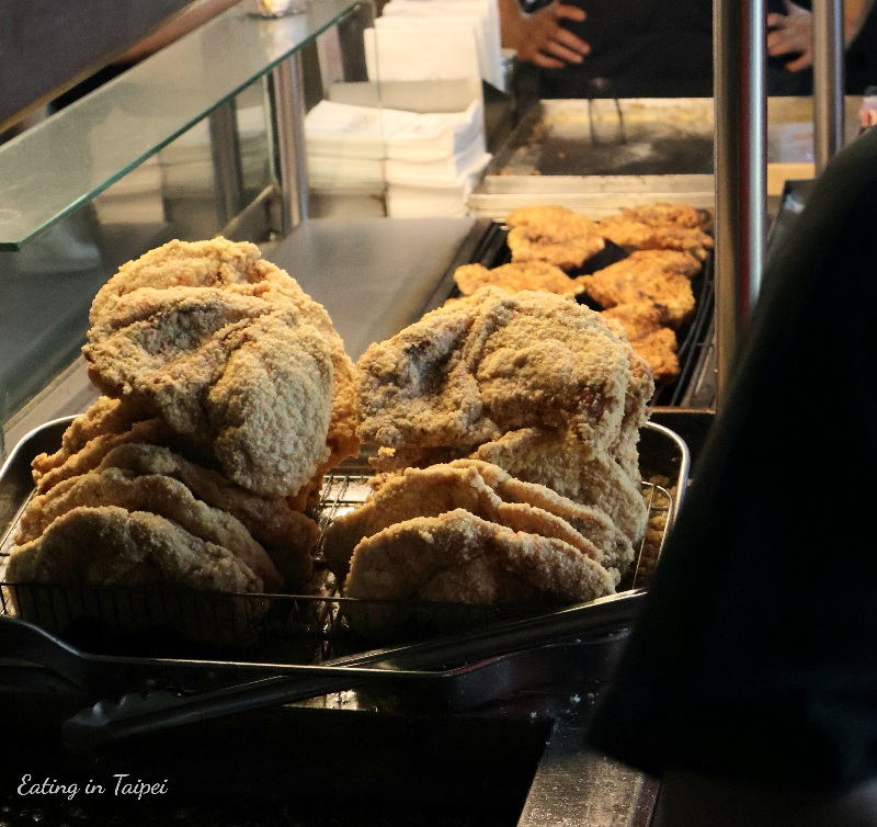 Shilin Night Market fried chicken